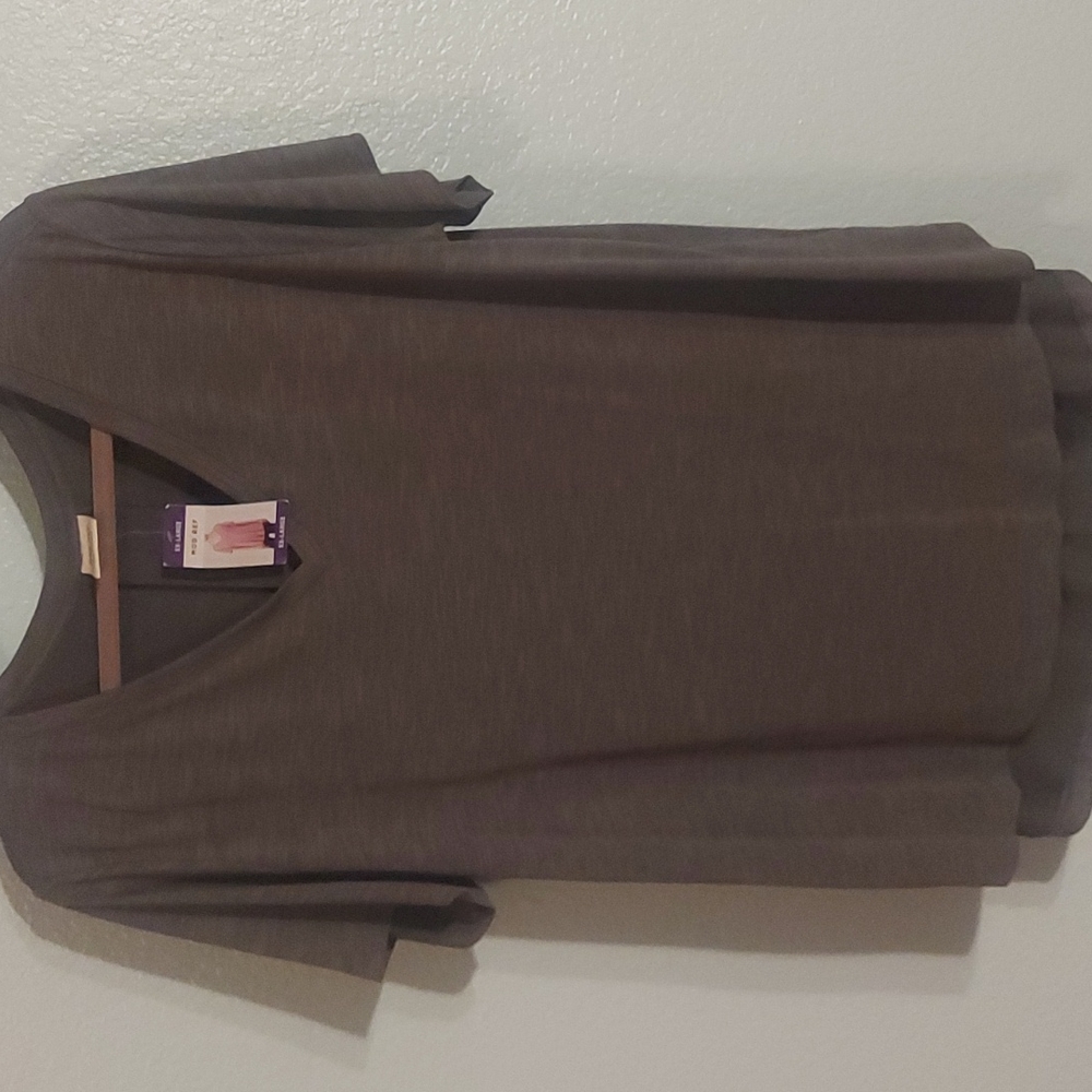 XXL MOD Ref short sleeve Grey hi lo shirt